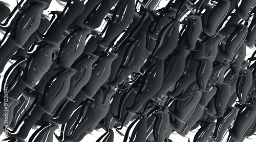 Abstract texture consists of dense patches or formations.