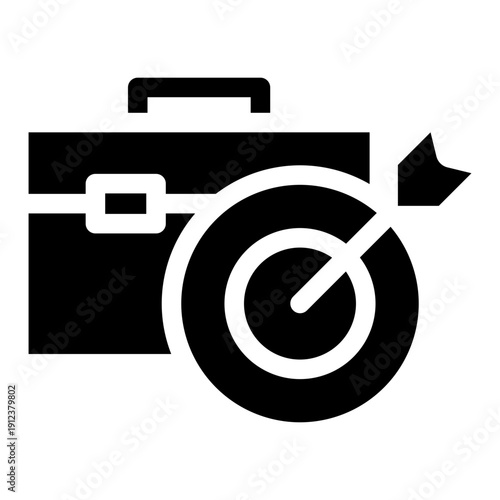 Job Target Glyph Icon