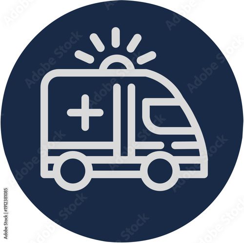 Ambulance Emergency Medical Icon