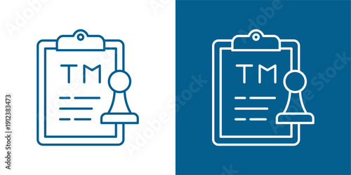 Trademark Green And White Icon Style Collection