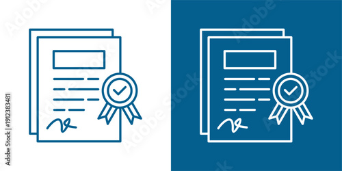 Patent Green And White Icon Style Collection