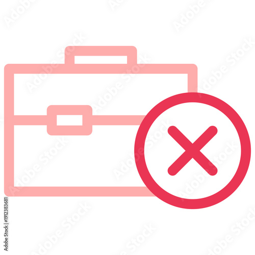 Unemployment Outline Color Icon