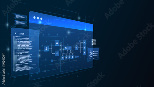 AI workflow automation artificial intelligence. ai agent automation dashboard architecture data pipelines, processing flow, coding and automation system.