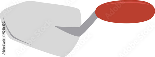 Masonry trowel construction tool vector