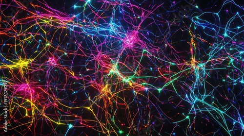 Colorful neural network