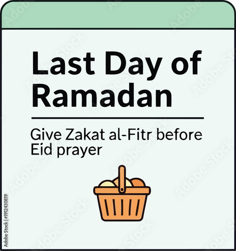 Last Day of Ramadan: Importance of Zakat al-Fitr Before Eid Prayer