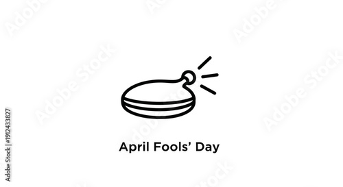 April Fools Day Prank Icon - Surprise Water Spray