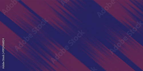 Red halftone dots blue color pattern gradient grunge texture background. Dot pop art comic sport style vector illustration. Eps10