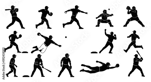 Silhouettes showing multiple martial arts kicks and dynamic movements in athletic poses.