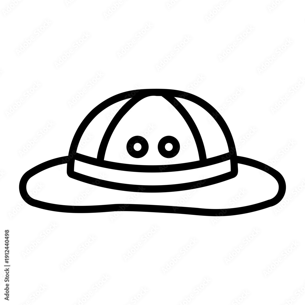 Fototapeta premium adventure Line Icon