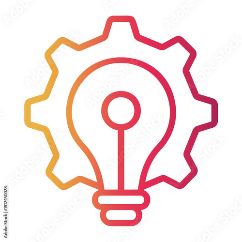 project Line Gradient Icon