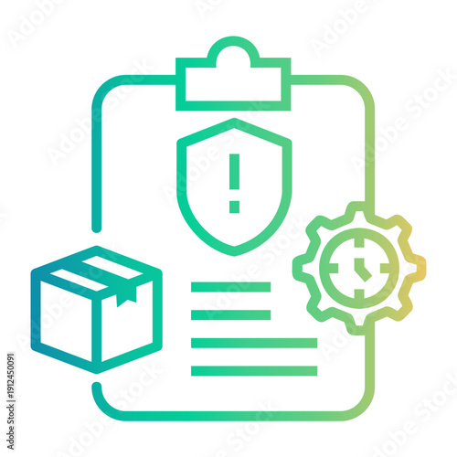 project Line Gradient Icon