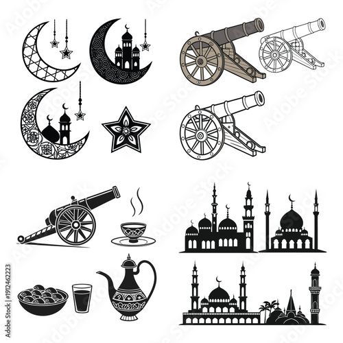 Black and white illustration of a bowl filled with citrus fruit wedges