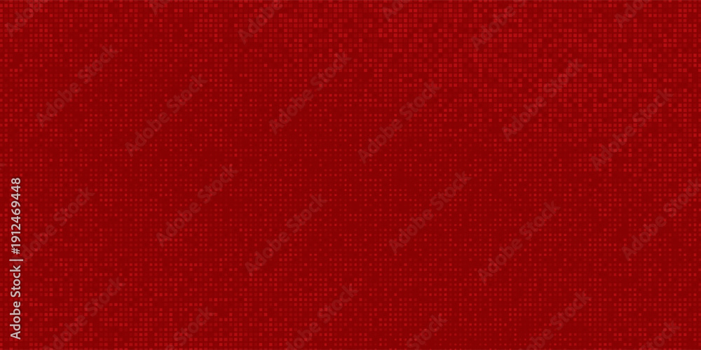 Fototapeta premium Red gradient with halftone abstract background for backdrop or presentation. Vector Illustration