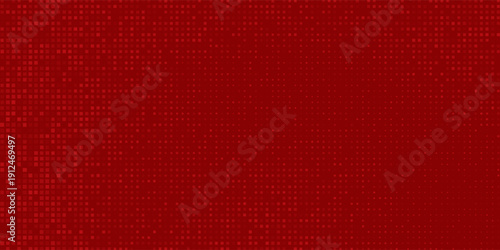 Red gradient with halftone abstract background for backdrop or presentation. Vector Illustration