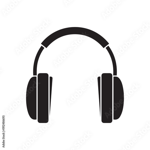 Wireless headphones icon. Simple illustration of wireless headphones vector icon for web design isolated on white background
