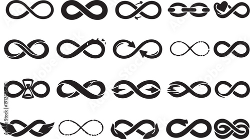 vector set of calligraphic design elements