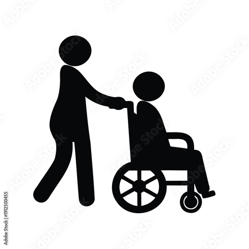 People Activity Silhouette Icon Set – Human Poses and Daily Life Vector Collection