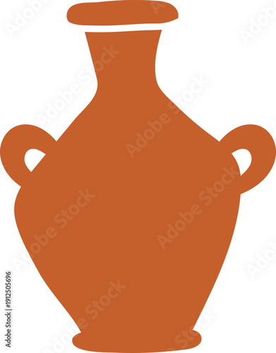 Tall Pottery Jug, Decorative Creative Workshop