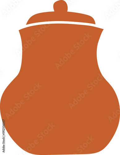 Tall Pottery Jug, Decorative Creative Workshop