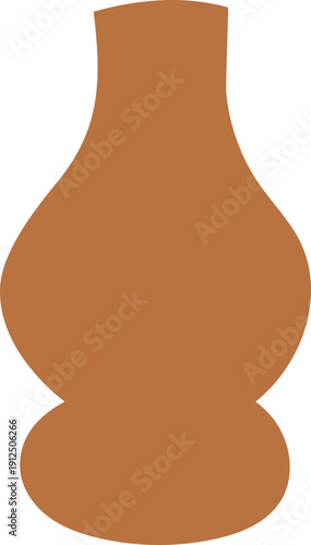 Unique Earthenware Jug, Basic Decorative Shape