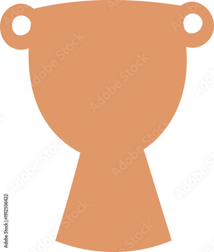 Simple Pottery Vessel, Cute Handmade Creation