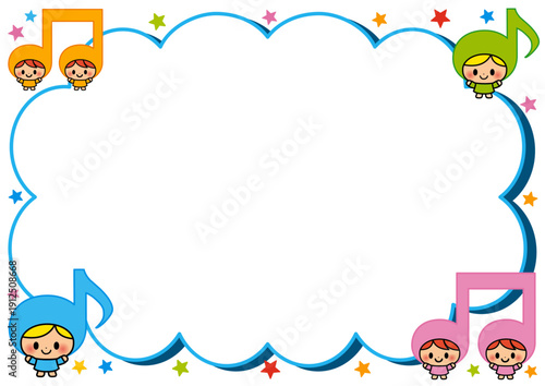 誕生日, フレーム, 子供, 小学生, 学校, 幼稚園, 保育園, 卒業式, 入学式, 卒園式, 卒園, 入園, 入園式, 音楽, 音符, 小学校, ジャンプ, 元気, かわいい, 笑顔, 友達, 飛ぶ, 遊ぶ, 可愛い, ともだち, おめでとう, 生徒, 仲良し, 園児, 児童, クラスメイト, 楽しい, 嬉しい, パーティー, バンザイ, 人物, なかよし, 幼児, メッセージ, 飾り枠, 看