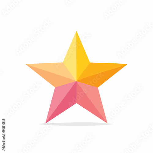 Multicolored star