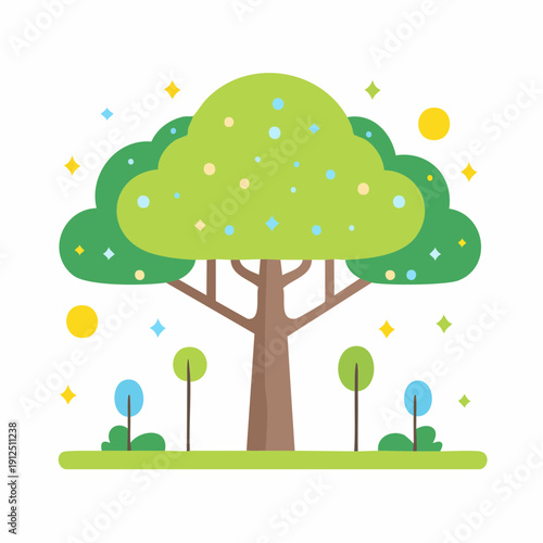 Tree with flowers