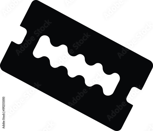 Classic Razor Blade Icon