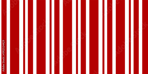 Christmas Seamless Vector Pattern. Contain candy cane stripes in red and cream colors. Great for wrapping paper and wallpapers.eps,10
