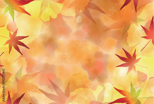 紅葉　もみじ　イチョウ　背景