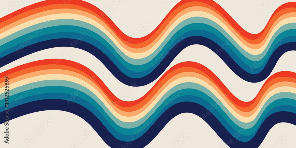 Obraz premium Retro background pattern Vintage grunge vector designt