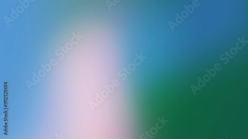 Vibrant gradient background with blue, pink, and green hues