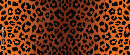 Dynamic Textile Pattern with Gradient Texture and Movement Energy in Bold Animal Print