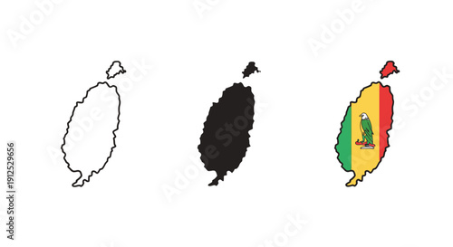 Hand-drawn black heart shape with scribble texture isolated on white background for love romance and creativity design elements