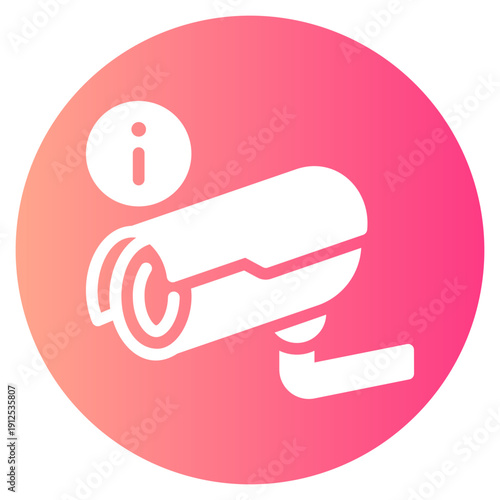 info gradient icon