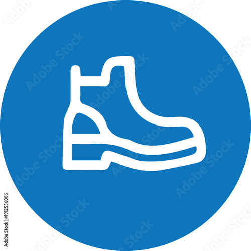 unique boots vector icon