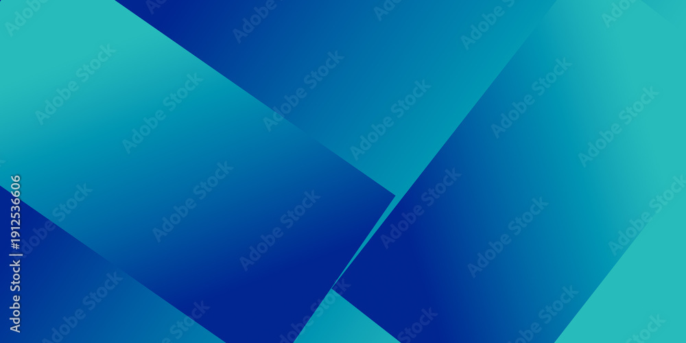 Obraz premium geometric modern blue background