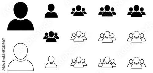 Set of three different whisks in varying sizes, essential tools for any home baker or professional chef, vector collection