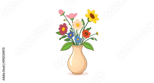 vase, flower, flowers, floral, icon, bouquet, bloom, petals, blossoms, plant, plants, botanical, nature, garden, decorative, decoration, home, interior, decor, ornament, arrangement, fresh, natural, b