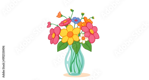 vase, flower, flowers, floral, icon, bouquet, bloom, petals, blossoms, plant, plants, botanical, nature, garden, decorative, decoration, home, interior, decor, ornament, arrangement, fresh, natural, b