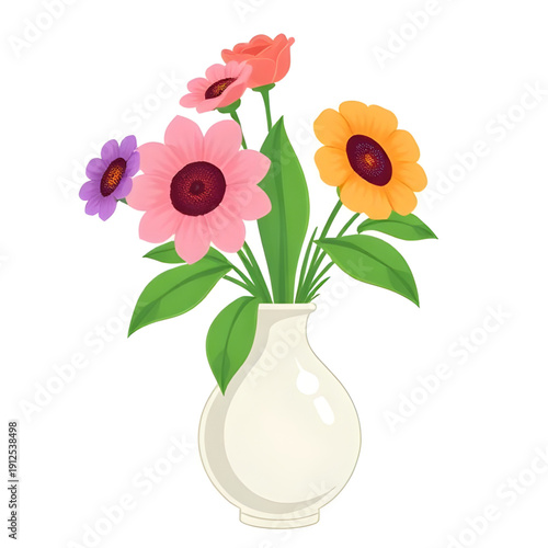 vase, flower, flowers, floral, icon, bouquet, bloom, petals, blossoms, plant, plants, botanical, nature, garden, decorative, decoration, home, interior, decor, ornament, arrangement, fresh, natural, b