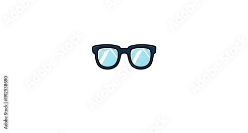 glasses, icon, eyewear, spectacles, vision, optical, optics, lenses, lens, frames, frame, accessory, fashion, style, modern, design, illustration, vector, graphic, symbol, emblem, logo, sign, flat, mi