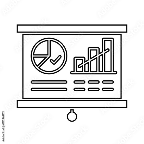 Marketing report icon