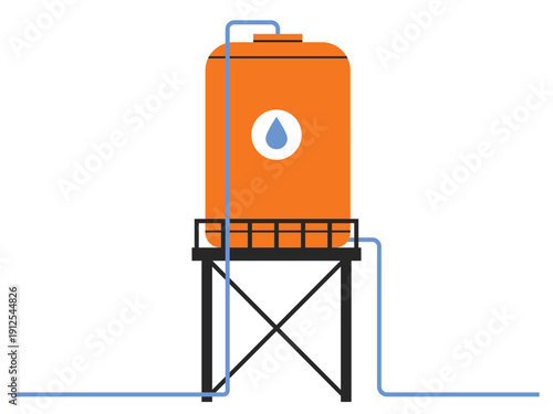 Water tank, water tank for home