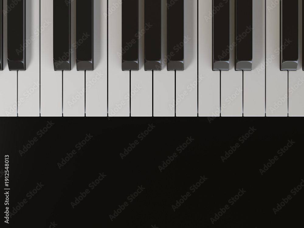 Fototapeta premium Piano keyboard
