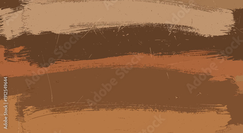 Abstract earthy tones background with brush strokes.