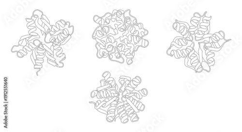 Abstract Protein Structures, Molecular Biology, Science and Research