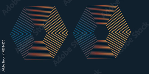 PrintAbstract colorful 70s background vector. Vintage retro wallpaper with rainbow stripes and wavy lines.